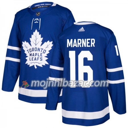 Dresovi Toronto Maple Leafs Mitchell Marner 16 Adidas 2017-2018 Plava Authentic - Muške